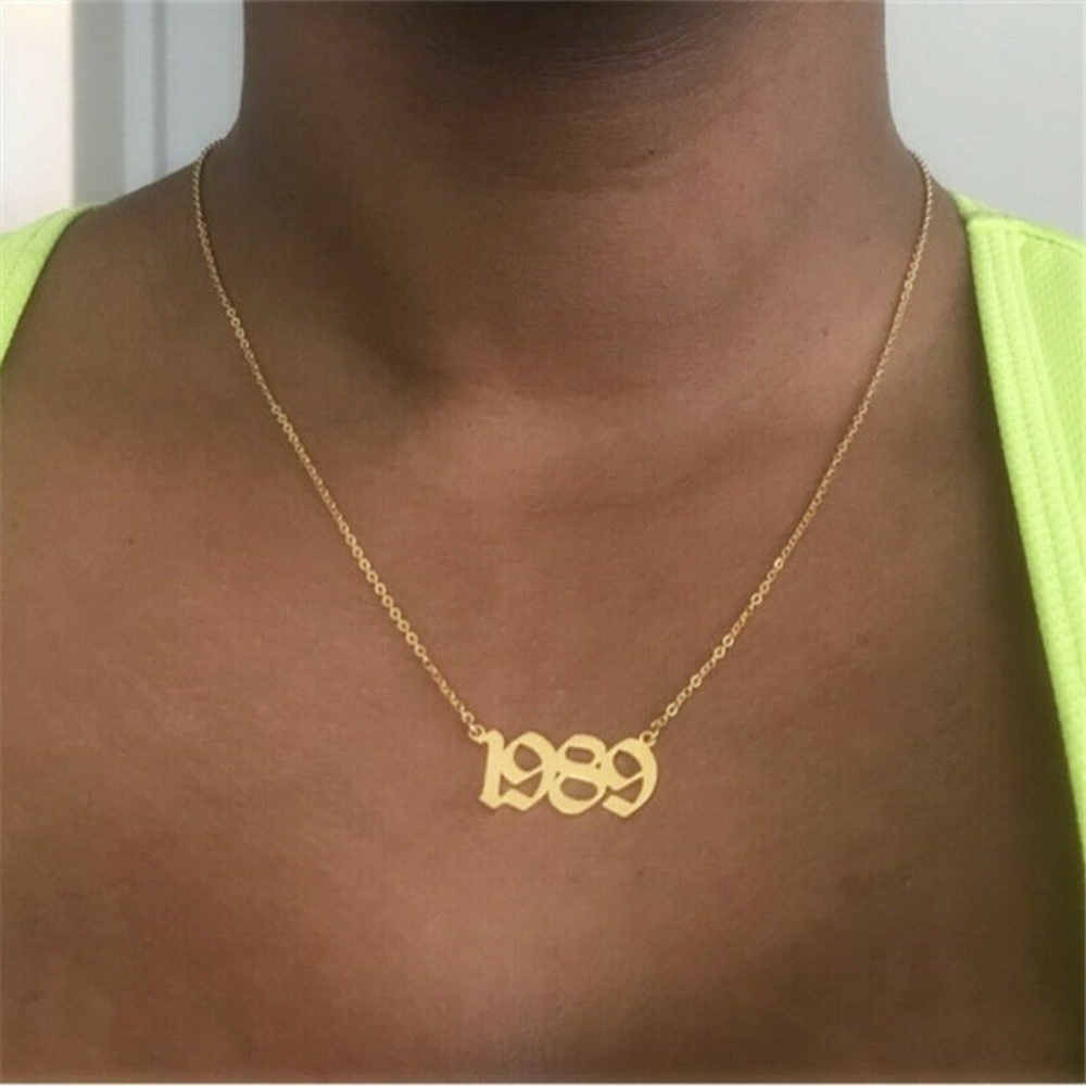 Birth Year necklace